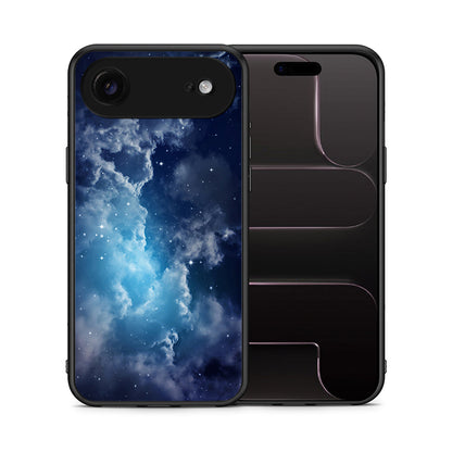 Θήκη iPhone 17 Air Blue Sky Galaxy από τη Smartfits με σχέδιο στο πίσω μέρος και μαύρο περίβλημα | iPhone 17 Air Blue Sky Galaxy case with colorful back and black bezels
