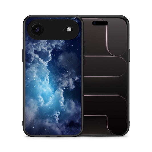 Θήκη iPhone 17 Air Blue Sky Galaxy από τη Smartfits με σχέδιο στο πίσω μέρος και μαύρο περίβλημα | iPhone 17 Air Blue Sky Galaxy case with colorful back and black bezels