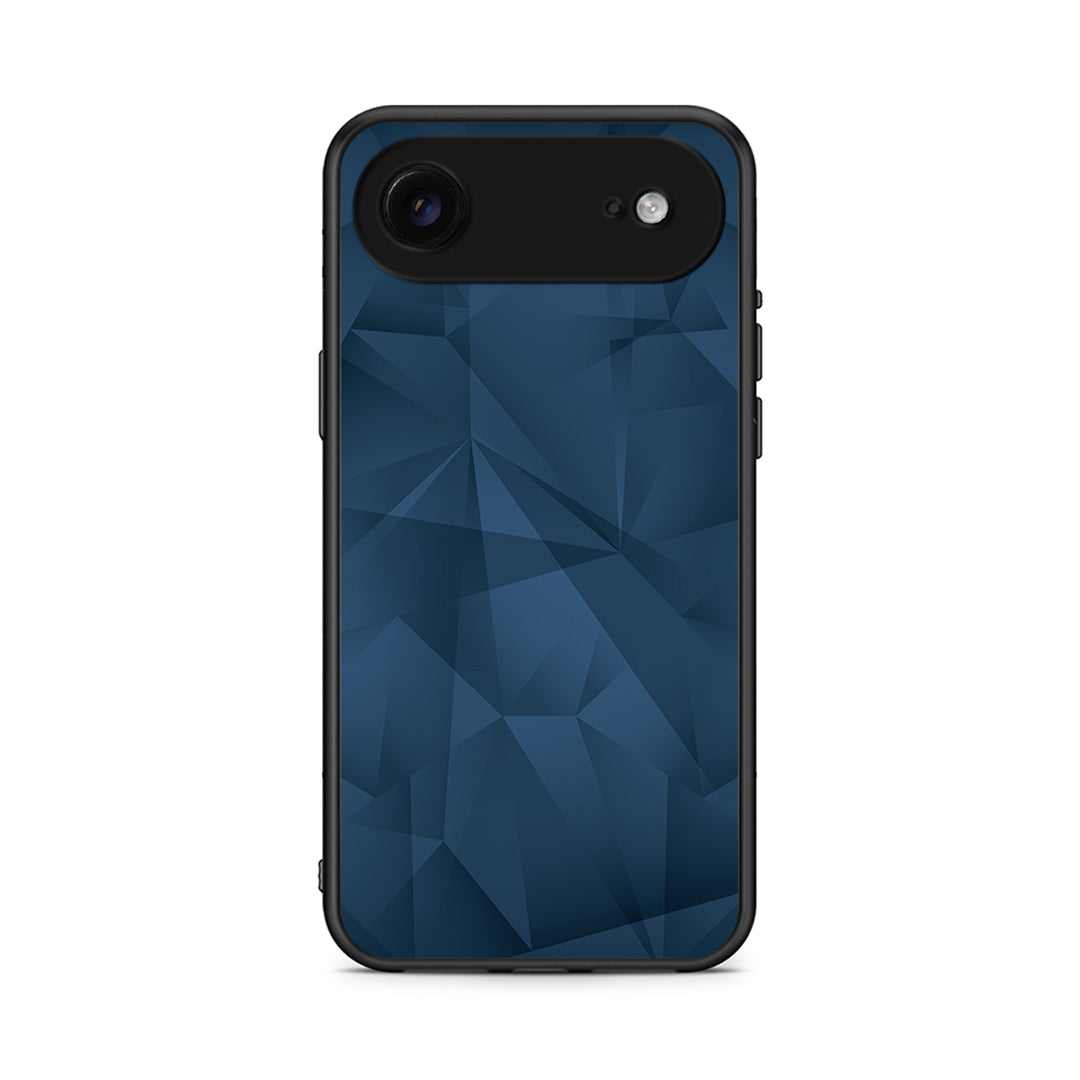 39 - iPhone 17 Air Blue Abstract Geometric case, cover, bumper
