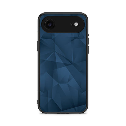 39 - iPhone 17 Air Blue Abstract Geometric case, cover, bumper