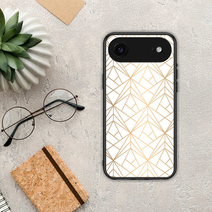 Geometric Luxury White - iPhone 17 Air θήκη