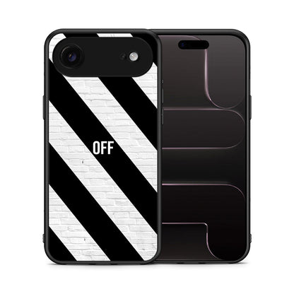 Θήκη iPhone 17 Air Get Off από τη Smartfits με σχέδιο στο πίσω μέρος και μαύρο περίβλημα | iPhone 17 Air Get Off case with colorful back and black bezels