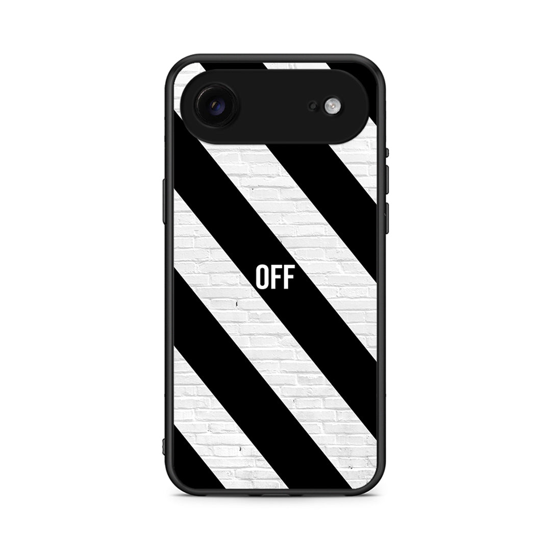 iPhone 17 Air Get Off θήκη από τη Smartfits με σχέδιο στο πίσω μέρος και μαύρο περίβλημα | Smartphone case with colorful back and black bezels by Smartfits