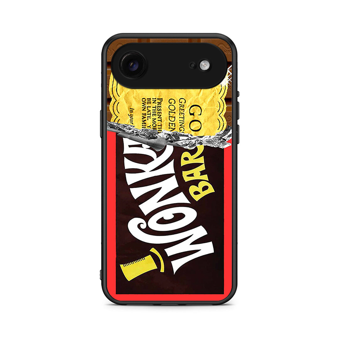 iPhone 17 Air Golden Ticket θήκη από τη Smartfits με σχέδιο στο πίσω μέρος και μαύρο περίβλημα | Smartphone case with colorful back and black bezels by Smartfits
