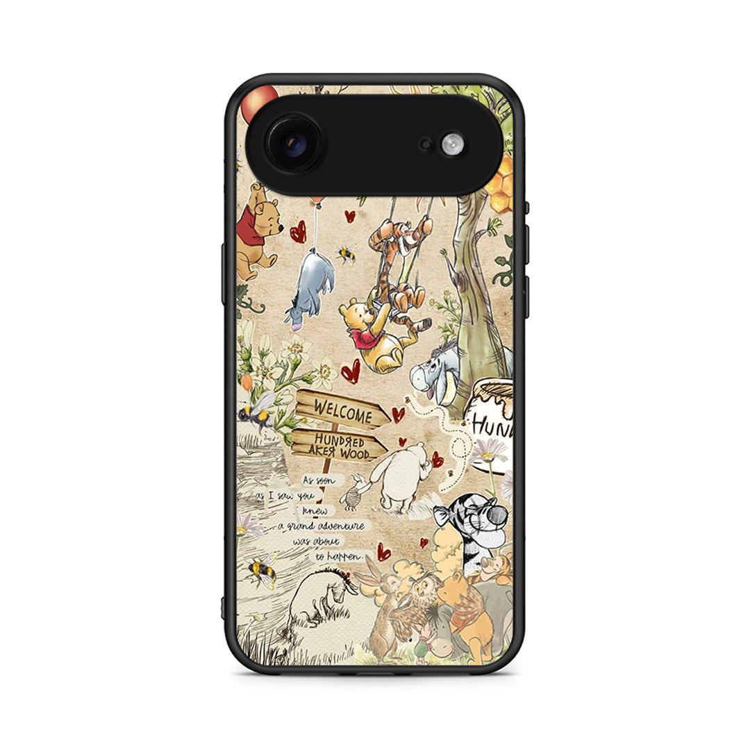 iPhone 17 Air Happy Friends θήκη από τη Smartfits με σχέδιο στο πίσω μέρος και μαύρο περίβλημα | Smartphone case with colorful back and black bezels by Smartfits