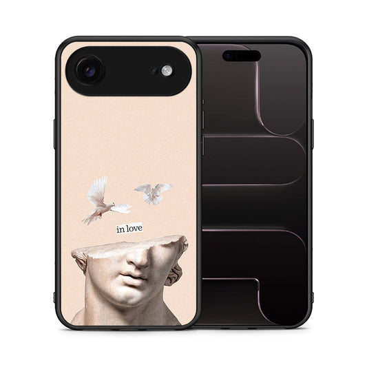 Θήκη iPhone 17 Air In Love από τη Smartfits με σχέδιο στο πίσω μέρος και μαύρο περίβλημα | iPhone 17 Air In Love case with colorful back and black bezels