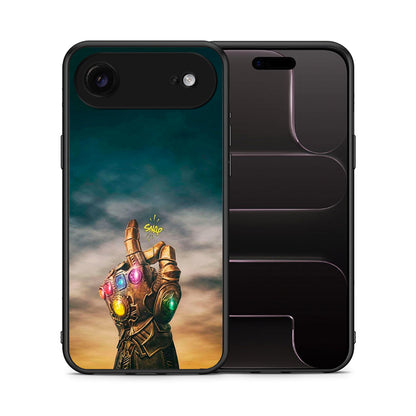 Θήκη iPhone 17 Air Infinity Snap από τη Smartfits με σχέδιο στο πίσω μέρος και μαύρο περίβλημα | iPhone 17 Air Infinity Snap case with colorful back and black bezels