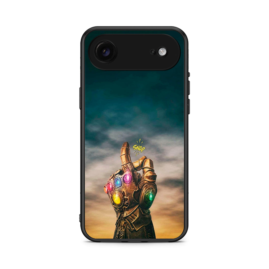 iPhone 17 Air Infinity Snap θήκη από τη Smartfits με σχέδιο στο πίσω μέρος και μαύρο περίβλημα | Smartphone case with colorful back and black bezels by Smartfits