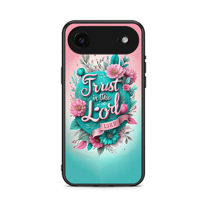 iPhone 17 Air Lord Trust θήκη από τη Smartfits με σχέδιο στο πίσω μέρος και μαύρο περίβλημα | Smartphone case with colorful back and black bezels by Smartfits
