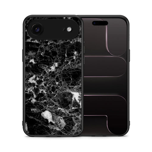 Θήκη iPhone 17 Air Male Marble από τη Smartfits με σχέδιο στο πίσω μέρος και μαύρο περίβλημα | iPhone 17 Air Male Marble case with colorful back and black bezels