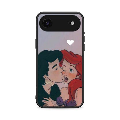 iPhone 17 Air Mermaid Love Θήκη Αγίου Βαλεντίνου από τη Smartfits με σχέδιο στο πίσω μέρος και μαύρο περίβλημα | Smartphone case with colorful back and black bezels by Smartfits
