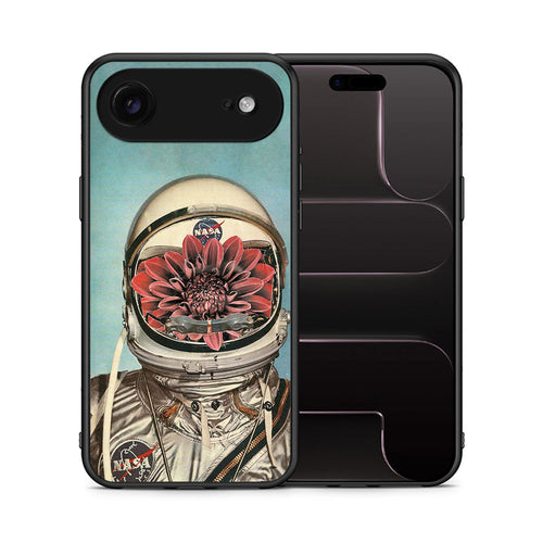 Θήκη iPhone 17 Air Nasa Bloom από τη Smartfits με σχέδιο στο πίσω μέρος και μαύρο περίβλημα | iPhone 17 Air Nasa Bloom case with colorful back and black bezels