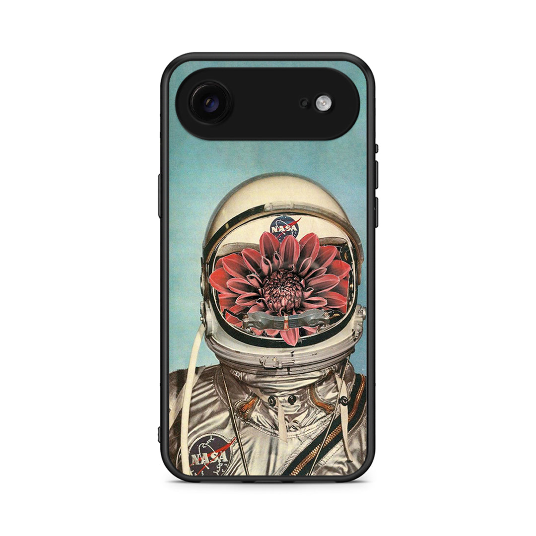 iPhone 17 Air Nasa Bloom θήκη από τη Smartfits με σχέδιο στο πίσω μέρος και μαύρο περίβλημα | Smartphone case with colorful back and black bezels by Smartfits