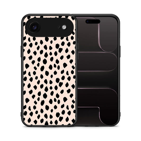 Θήκη iPhone 17 Air New Polka Dots από τη Smartfits με σχέδιο στο πίσω μέρος και μαύρο περίβλημα | iPhone 17 Air New Polka Dots case with colorful back and black bezels