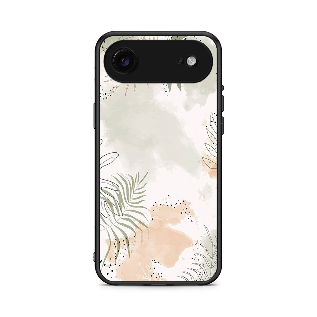 iPhone 17 Air Nude Plants Θήκη από τη Smartfits με σχέδιο στο πίσω μέρος και μαύρο περίβλημα | Smartphone case with colorful back and black bezels by Smartfits