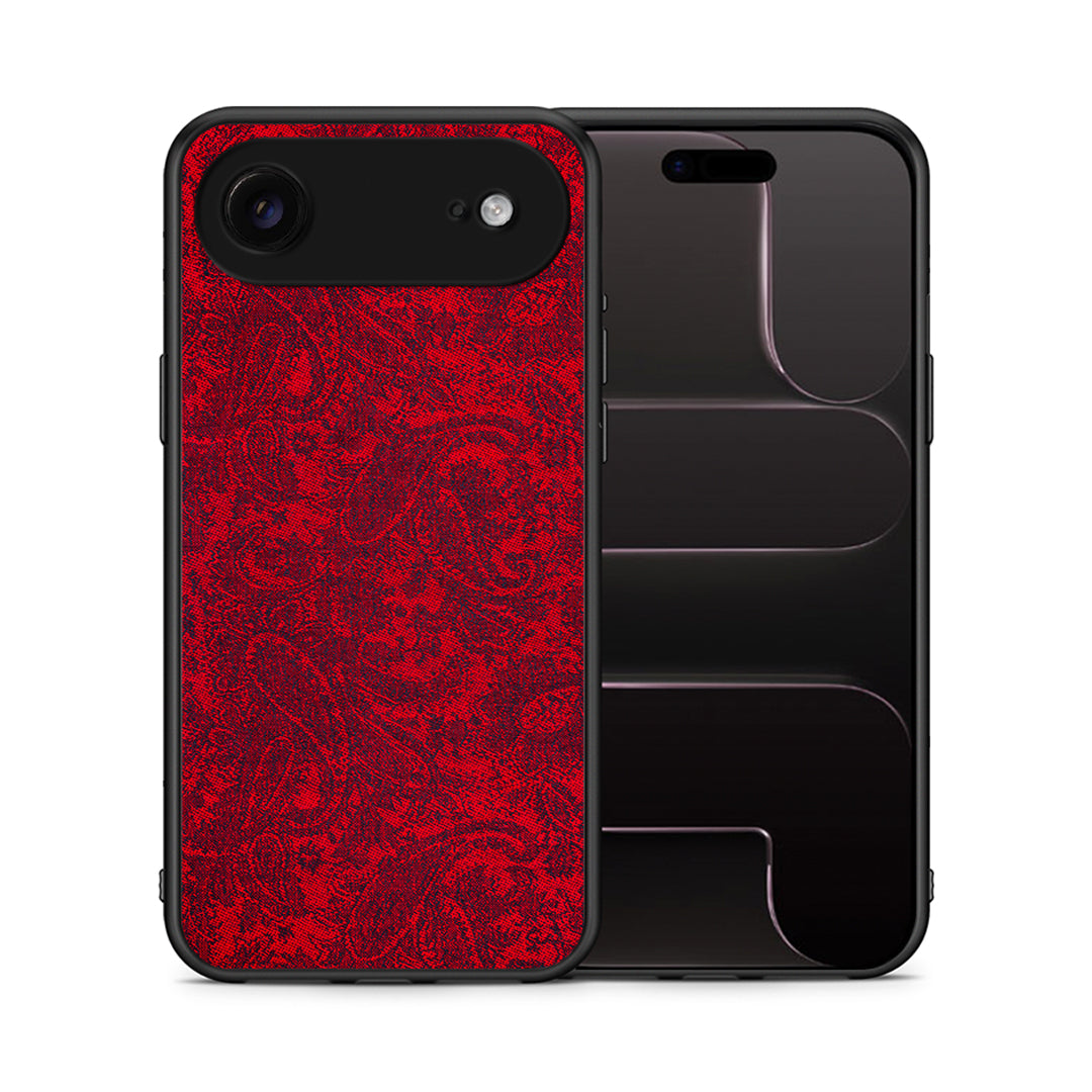 Θήκη iPhone 17 Air Paisley Cashmere από τη Smartfits με σχέδιο στο πίσω μέρος και μαύρο περίβλημα | iPhone 17 Air Paisley Cashmere case with colorful back and black bezels