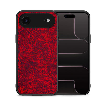 Θήκη iPhone 17 Air Paisley Cashmere από τη Smartfits με σχέδιο στο πίσω μέρος και μαύρο περίβλημα | iPhone 17 Air Paisley Cashmere case with colorful back and black bezels