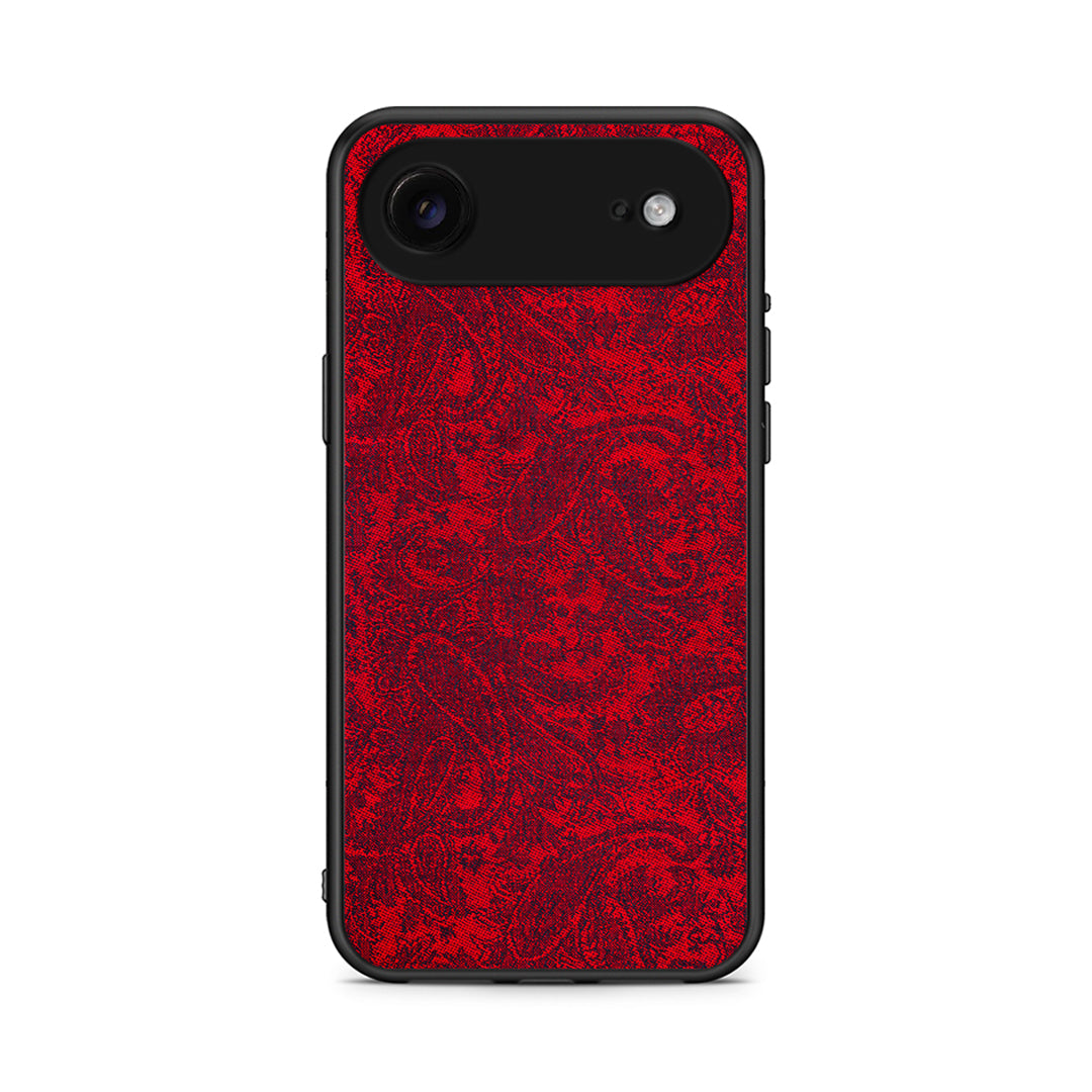 iPhone 17 Air Paisley Cashmere θήκη από τη Smartfits με σχέδιο στο πίσω μέρος και μαύρο περίβλημα | Smartphone case with colorful back and black bezels by Smartfits