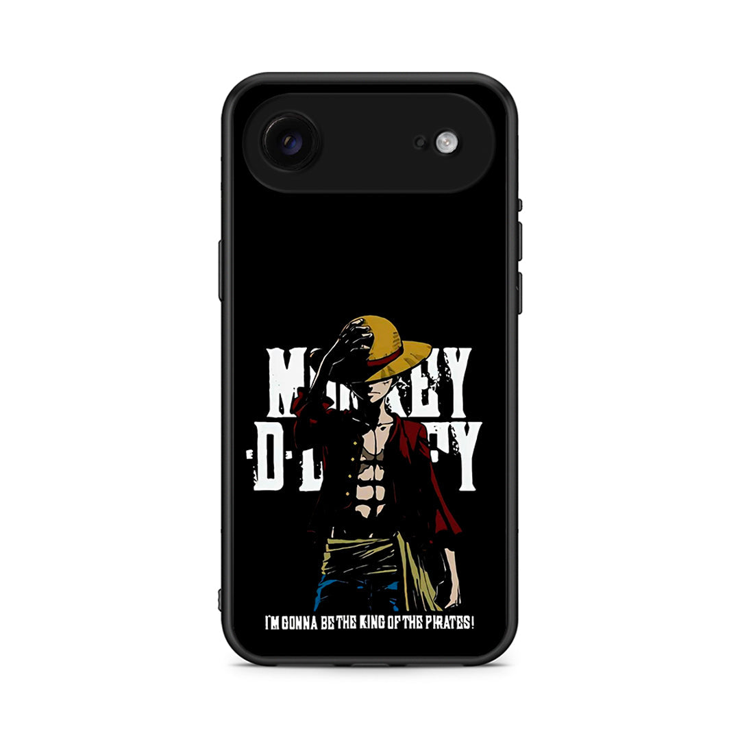 iPhone 17 Air Pirate King θήκη από τη Smartfits με σχέδιο στο πίσω μέρος και μαύρο περίβλημα | Smartphone case with colorful back and black bezels by Smartfits