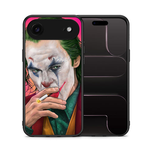 Θήκη iPhone 17 Air JokesOnU PopArt από τη Smartfits με σχέδιο στο πίσω μέρος και μαύρο περίβλημα | iPhone 17 Air JokesOnU PopArt case with colorful back and black bezels