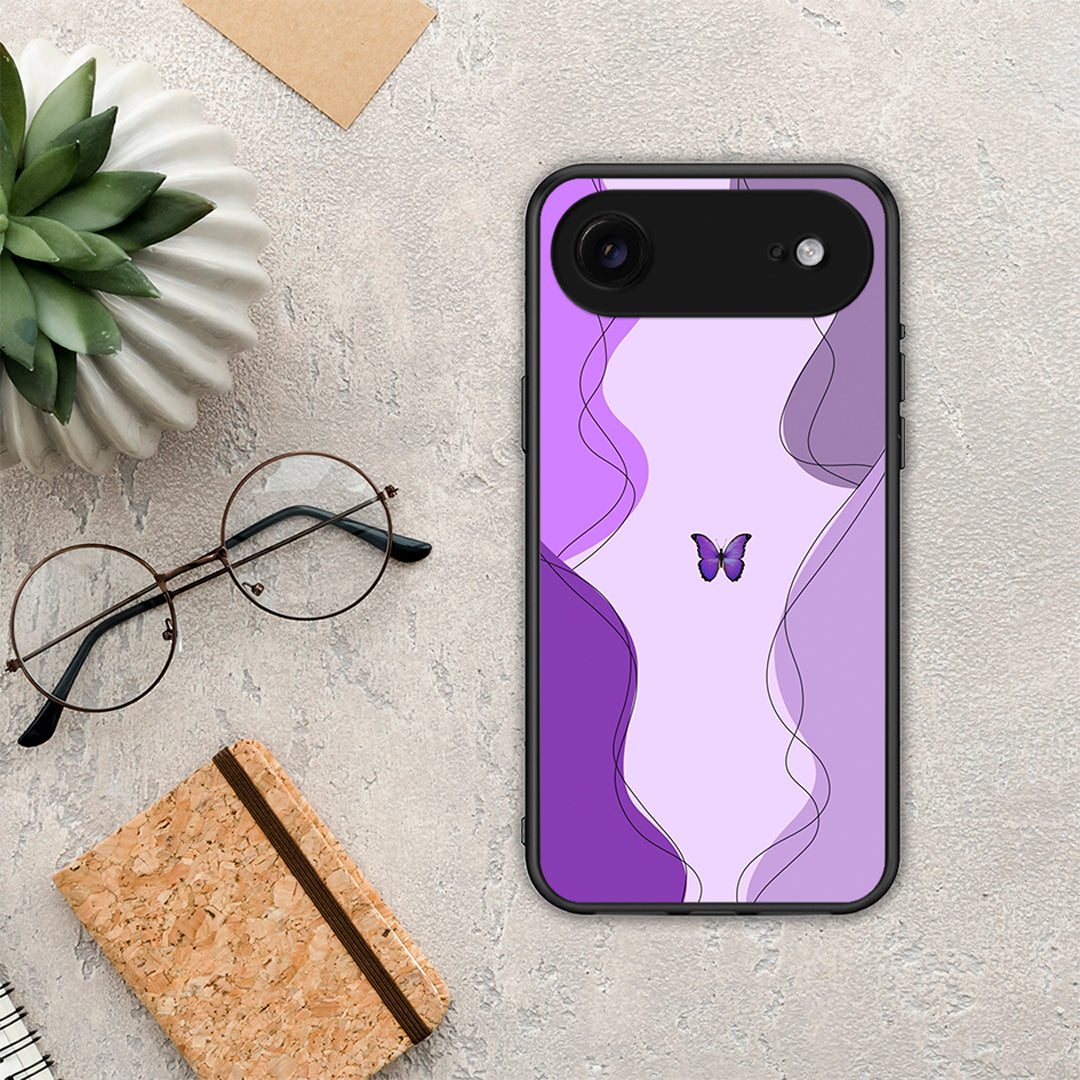 Purple Mariposa - iPhone 17 Air θήκη