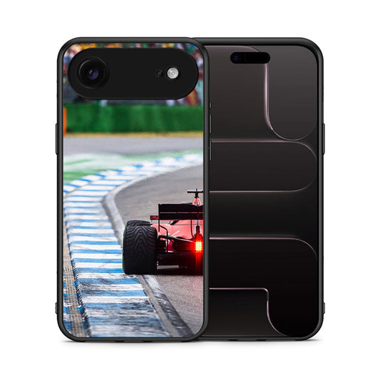 Θήκη iPhone 17 Air Racing Vibes από τη Smartfits με σχέδιο στο πίσω μέρος και μαύρο περίβλημα | iPhone 17 Air Racing Vibes case with colorful back and black bezels