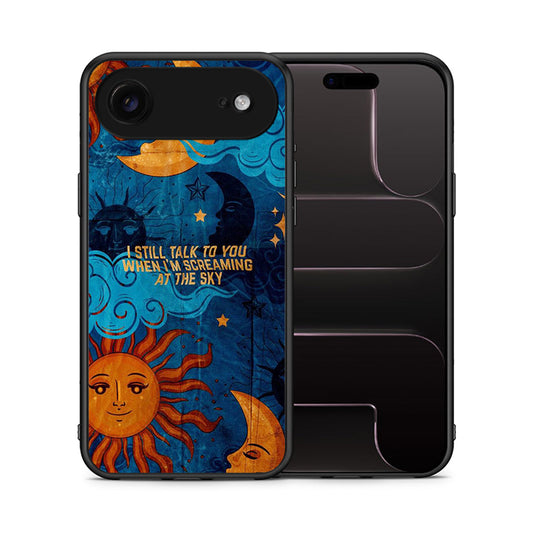 Θήκη iPhone 17 Air Screaming Sky από τη Smartfits με σχέδιο στο πίσω μέρος και μαύρο περίβλημα | iPhone 17 Air Screaming Sky case with colorful back and black bezels