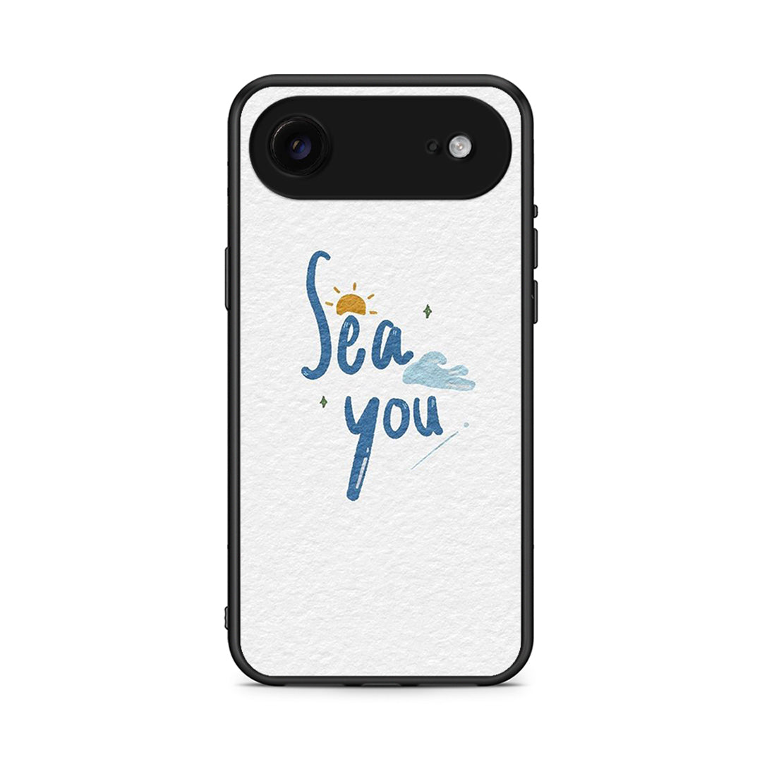 iPhone 17 Air Sea You Θήκη από τη Smartfits με σχέδιο στο πίσω μέρος και μαύρο περίβλημα | Smartphone case with colorful back and black bezels by Smartfits