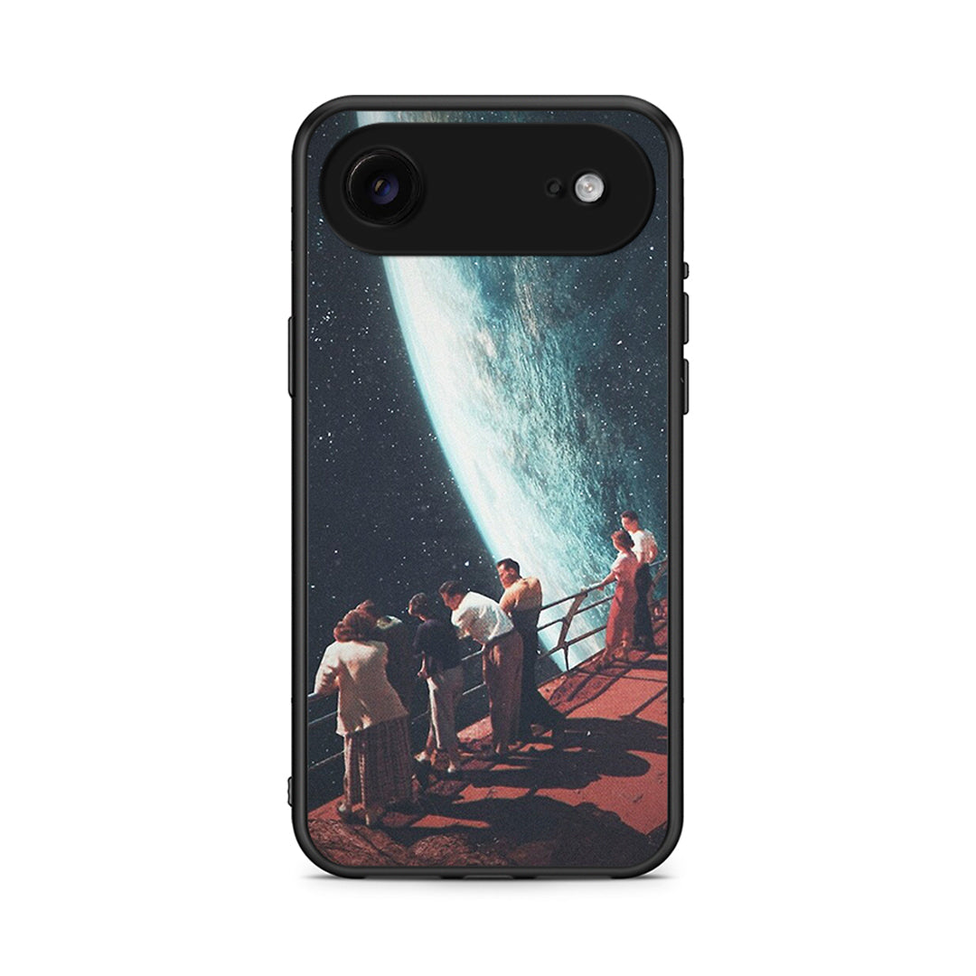 iPhone 17 Air Surreal View θήκη από τη Smartfits με σχέδιο στο πίσω μέρος και μαύρο περίβλημα | Smartphone case with colorful back and black bezels by Smartfits