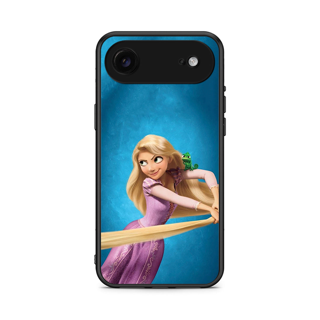 iPhone 17 Air Tangled 2 Θήκη Αγίου Βαλεντίνου από τη Smartfits με σχέδιο στο πίσω μέρος και μαύρο περίβλημα | Smartphone case with colorful back and black bezels by Smartfits