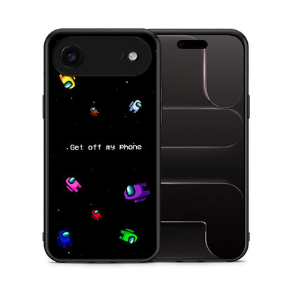 Θήκη iPhone 17 Air AFK Text από τη Smartfits με σχέδιο στο πίσω μέρος και μαύρο περίβλημα | iPhone 17 Air AFK Text case with colorful back and black bezels