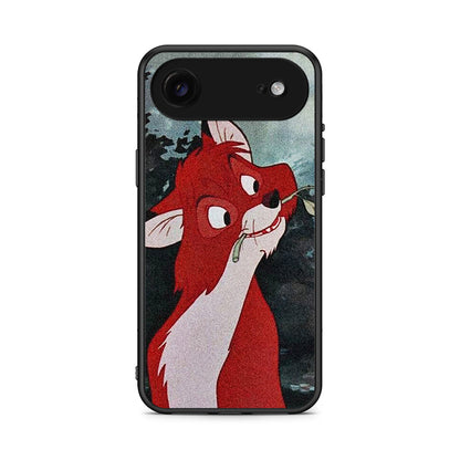 iPhone 17 Air Tod And Vixey Love 1 θήκη από τη Smartfits με σχέδιο στο πίσω μέρος και μαύρο περίβλημα | Smartphone case with colorful back and black bezels by Smartfits