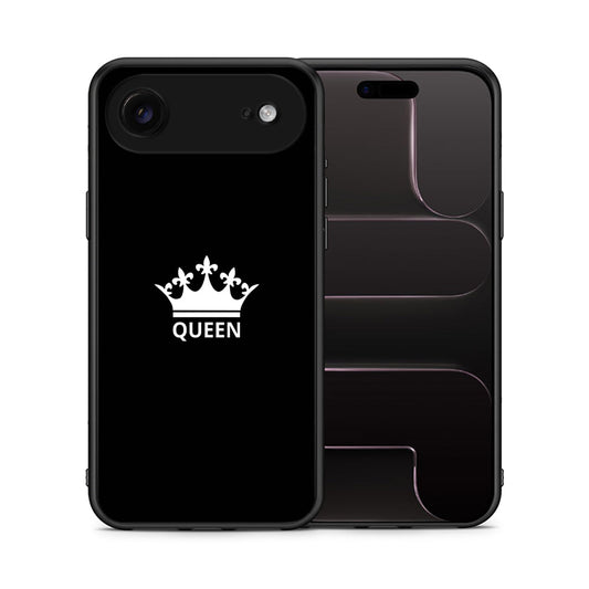 Θήκη iPhone 17 Air Queen Valentine από τη Smartfits με σχέδιο στο πίσω μέρος και μαύρο περίβλημα | iPhone 17 Air Queen Valentine case with colorful back and black bezels