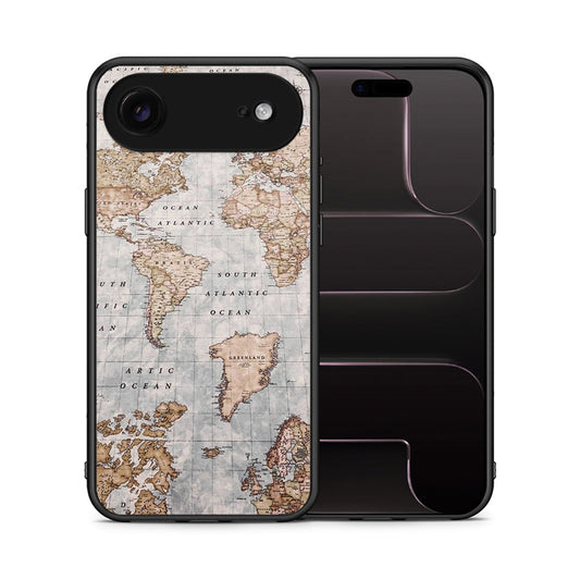 World Map - iPhone 17 Air θήκη