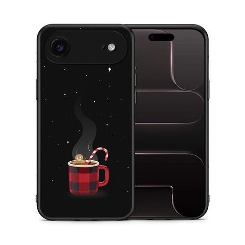 Θήκη iPhone 17 Air Xmas Bathing από τη Smartfits με σχέδιο στο πίσω μέρος και μαύρο περίβλημα | iPhone 17 Air Xmas Bathing case with colorful back and black bezels