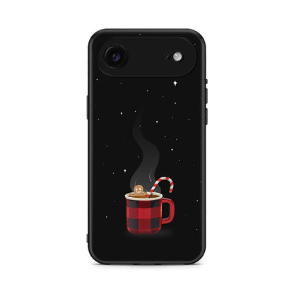 iPhone 17 Air Xmas Bathing θήκη από τη Smartfits με σχέδιο στο πίσω μέρος και μαύρο περίβλημα | Smartphone case with colorful back and black bezels by Smartfits