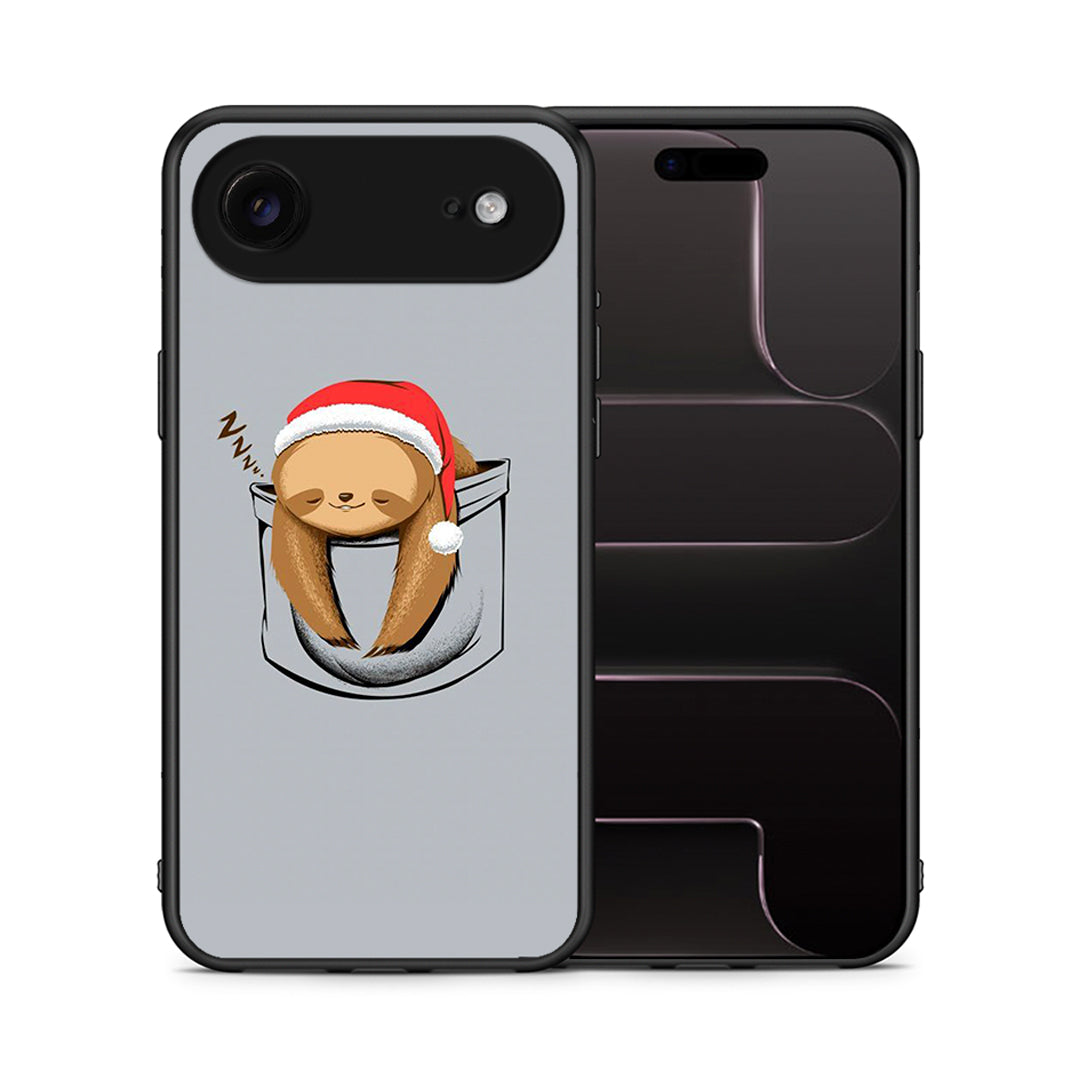 Θήκη iPhone 17 Air Xmas Zzzz από τη Smartfits με σχέδιο στο πίσω μέρος και μαύρο περίβλημα | iPhone 17 Air Xmas Zzzz case with colorful back and black bezels