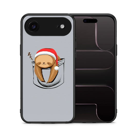 Θήκη iPhone 17 Air Xmas Zzzz από τη Smartfits με σχέδιο στο πίσω μέρος και μαύρο περίβλημα | iPhone 17 Air Xmas Zzzz case with colorful back and black bezels