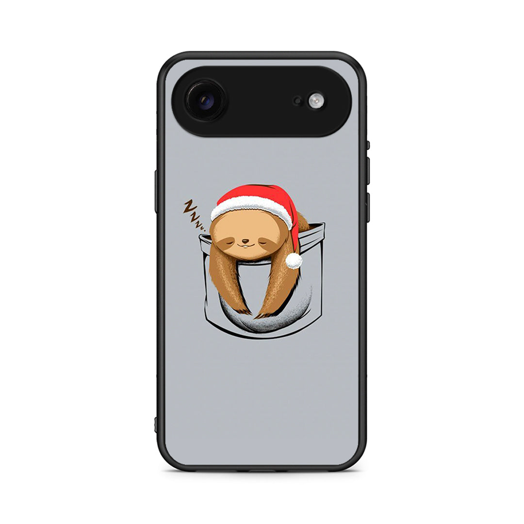 iPhone 17 Air Xmas Zzzz θήκη από τη Smartfits με σχέδιο στο πίσω μέρος και μαύρο περίβλημα | Smartphone case with colorful back and black bezels by Smartfits