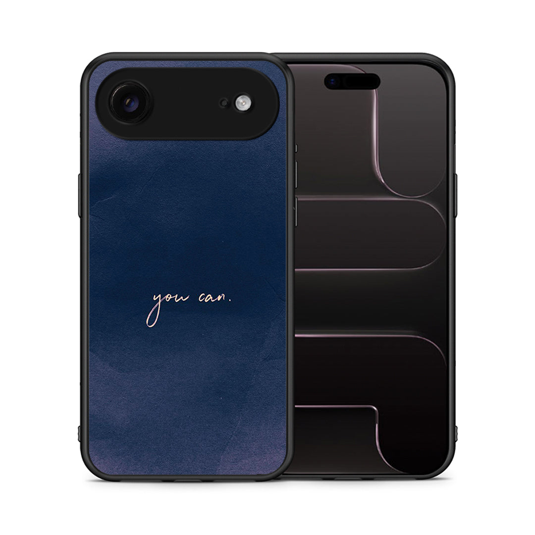 Θήκη iPhone 17 Air You Can από τη Smartfits με σχέδιο στο πίσω μέρος και μαύρο περίβλημα | iPhone 17 Air You Can case with colorful back and black bezels