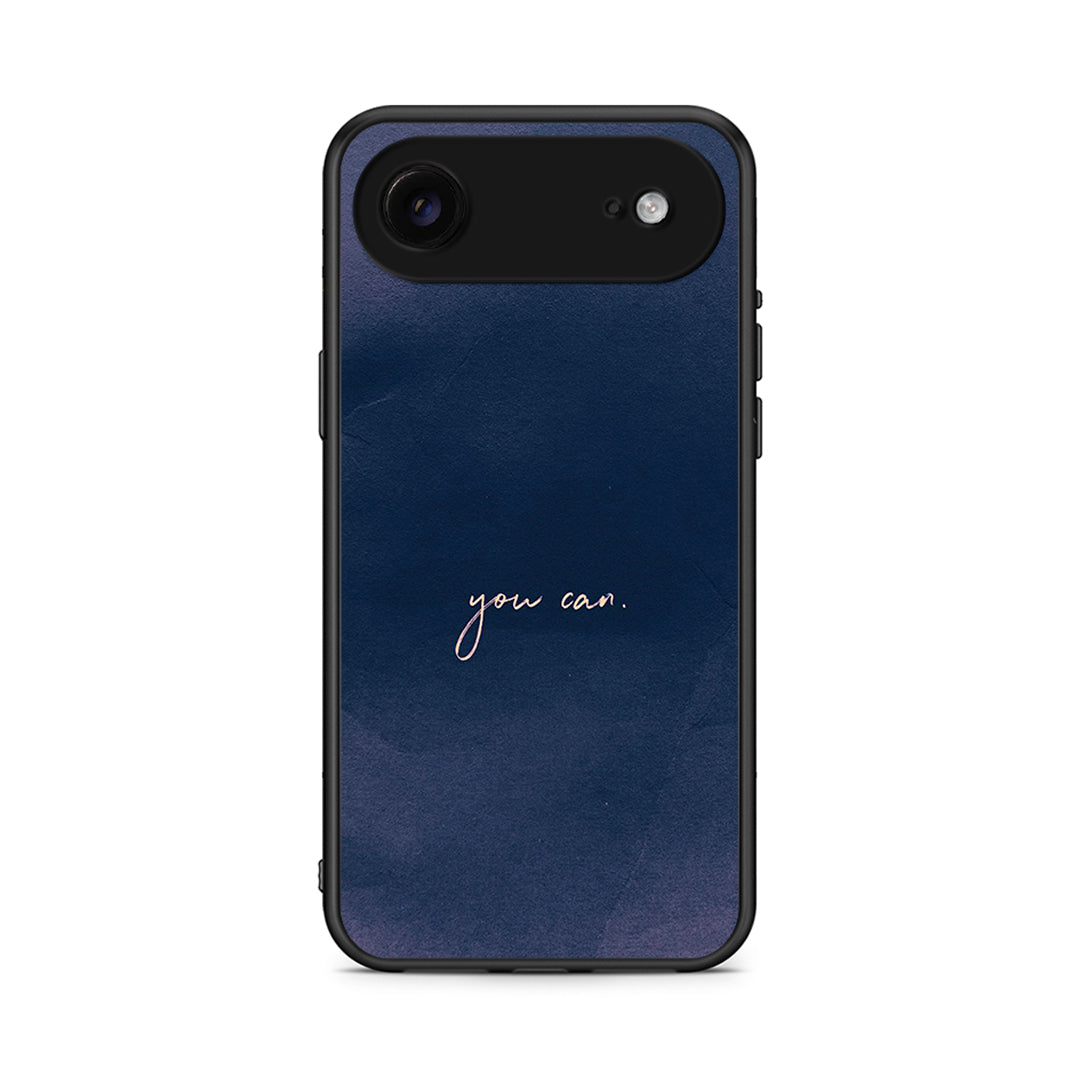 iPhone 17 Air You Can θήκη από τη Smartfits με σχέδιο στο πίσω μέρος και μαύρο περίβλημα | Smartphone case with colorful back and black bezels by Smartfits