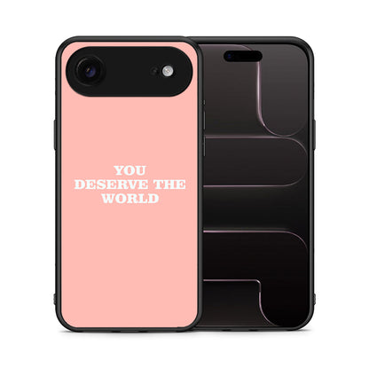 You Deserve The World - iPhone 17 Air θήκη