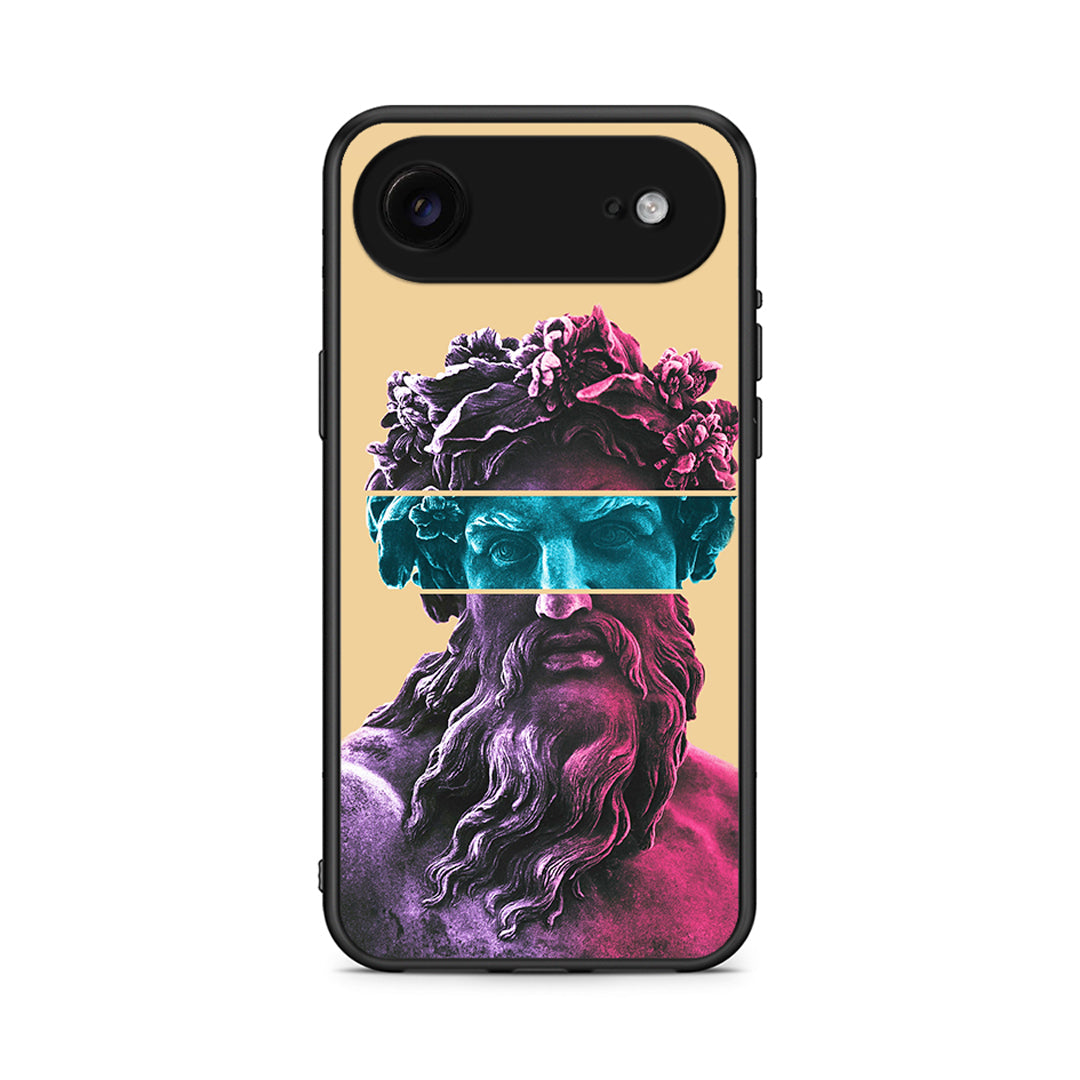iPhone 17 Air Zeus Art Θήκη Αγίου Βαλεντίνου από τη Smartfits με σχέδιο στο πίσω μέρος και μαύρο περίβλημα | Smartphone case with colorful back and black bezels by Smartfits