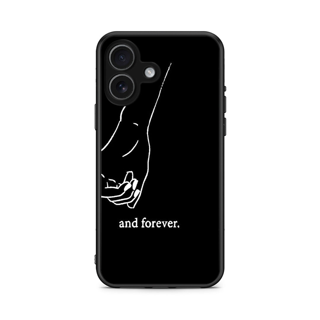 iPhone 17 Always & Forever 2 Θήκη Αγίου Βαλεντίνου από τη Smartfits με σχέδιο στο πίσω μέρος και μαύρο περίβλημα | Smartphone case with colorful back and black bezels by Smartfits