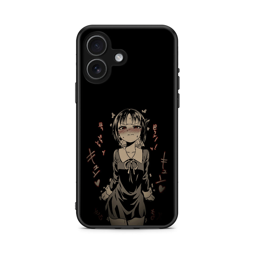 iPhone 17 Anime Girl θήκη από τη Smartfits με σχέδιο στο πίσω μέρος και μαύρο περίβλημα | Smartphone case with colorful back and black bezels by Smartfits
