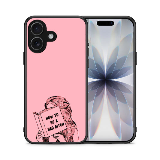 Θήκη iPhone 17 Bad Bitch από τη Smartfits με σχέδιο στο πίσω μέρος και μαύρο περίβλημα | iPhone 17 Bad Bitch case with colorful back and black bezels