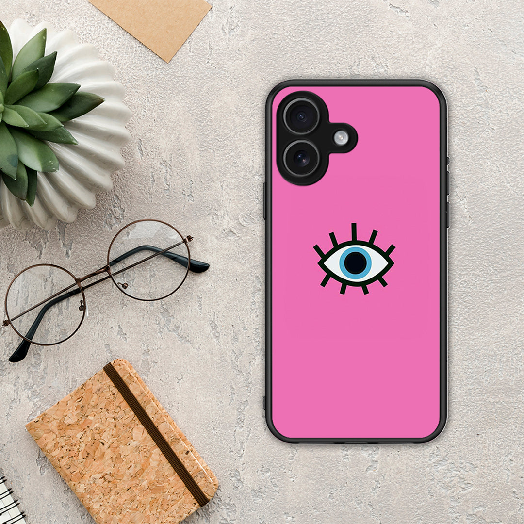 Blue Eye Pink - iPhone 17 θήκη