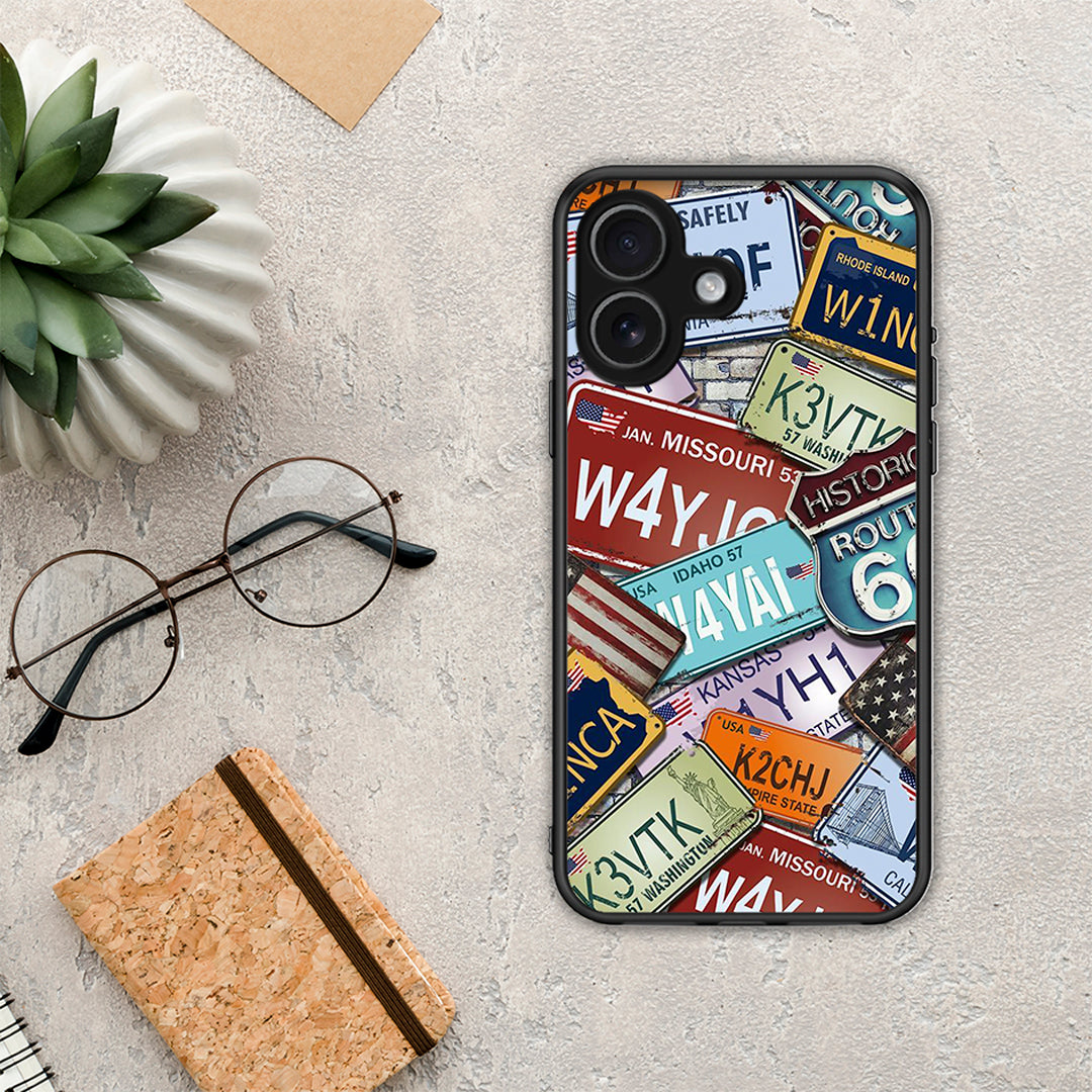 Car Plates - iPhone 17 θήκη