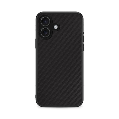 iPhone 17 Carbon Black θήκη από τη Smartfits με σχέδιο στο πίσω μέρος και μαύρο περίβλημα | Smartphone case with colorful back and black bezels by Smartfits