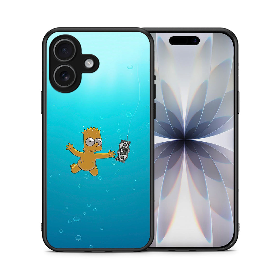 Θήκη iPhone 17 Chasing Money από τη Smartfits με σχέδιο στο πίσω μέρος και μαύρο περίβλημα | iPhone 17 Chasing Money case with colorful back and black bezels